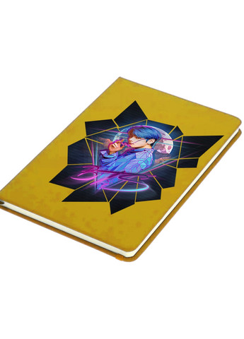 Блокнот А5 БТС (BTS) Желтый (92228-1067-SY) MobiPrint (257328557)