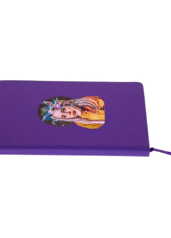 Блокнот А5 Біллі Айліш (Billie Eilish) Фіолетовий (92228-1605-PU) MobiPrint (257327092)
