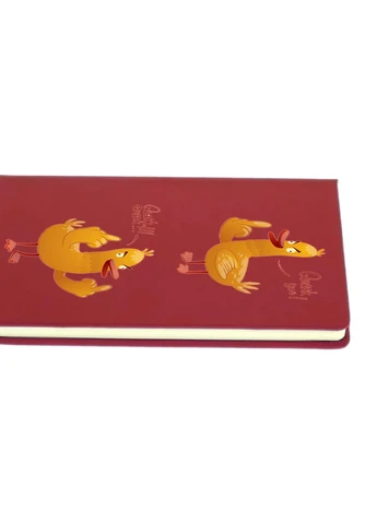 Блокнот А5 Квак ю качка (Quak you duck) Червоний (92228-2022-RD) MobiPrint (257325379)