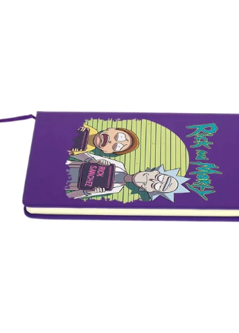 Блокнот А5 Рик и Морти Фиолетовый (92228-1238-PU) MobiPrint (257323216)