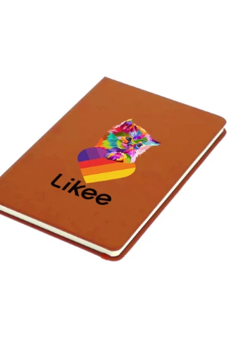 Блокнот А5 Лайки (Likee) Оранжевый (92228-1470-OG) MobiPrint (257324475)