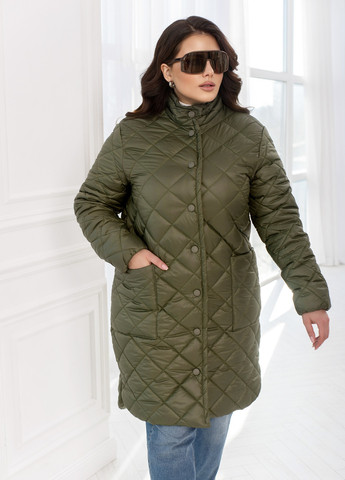 Оливковая (хаки) демисезонная куртка Minova Куртка 2430