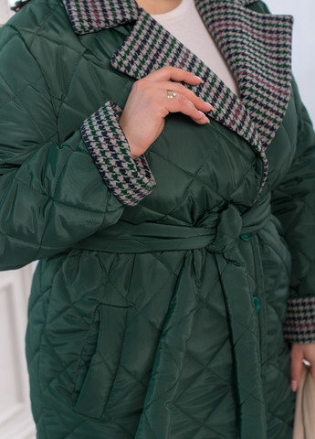 Зеленая демисезонная куртка Minova Куртка 2428