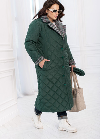 Зеленая демисезонная куртка Minova Куртка 2428