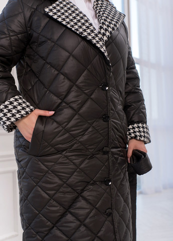 Черно-белая демисезонная куртка Minova Куртка 2428