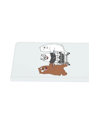 Блокнот А5 Вся правда о медведях (We Bare Bears) Белый (92228-2891-WT) MobiPrint (257325890)