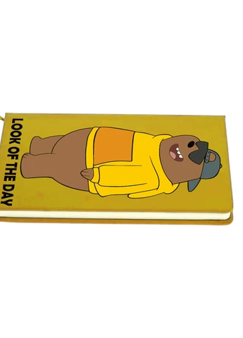 Блокнот А5 Вся правда про ведмедів (We Bare Bears) Жовтий (92228-2901-SY) MobiPrint (257321458)