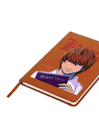 Блокнот А5 Кира Тетрадь смерти (Kira Death Note) Оранжевый (92228-2823-OG) MobiPrint (257328143)