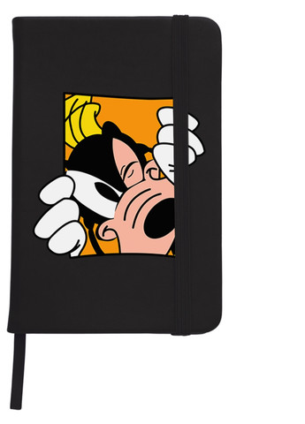 Блокнот А5 Гуфи Луни Тюнз (Goofy Looney Tunes) Черный (92228-2878-BK) MobiPrint (257327494)