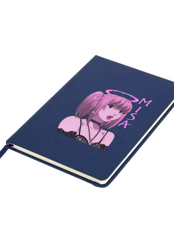 Блокнот А5 Міса Амане Зошит смерті (Misa Amane Death Note) Темно-синій (92228-2827-NB) MobiPrint (257325750)