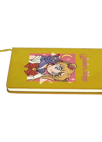 Блокнот А5 Сейлор Мун (Sailor Moon) Жовтий (92228-2659-SY) MobiPrint (257322403)