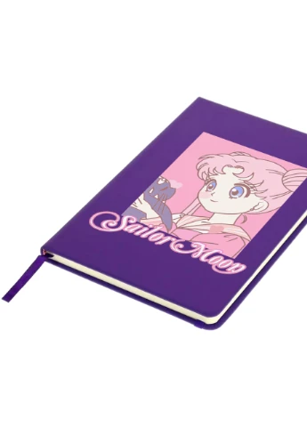 Блокнот А5 Сейлор Мун (Sailor Moon) Фиолетовый (92228-2914-PU) MobiPrint (257325408)