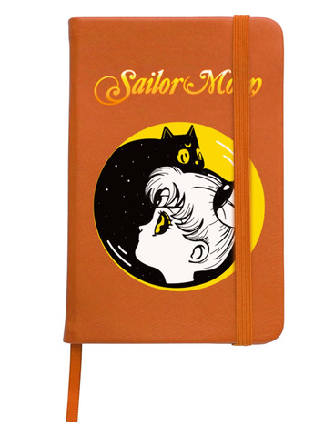 Блокнот А5 Сейлор Мун (Sailor Moon) Помаранчевий (92228-2660-OG) MobiPrint (257326793)