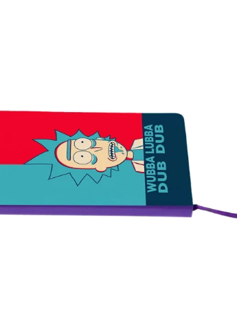 Блокнот А5 Рик и Морти (Rick and Morty) Фиолетовый (92228-2689-PU) MobiPrint (257325498)