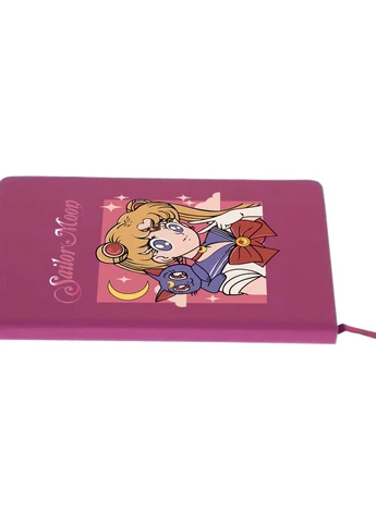 Блокнот А5 Сейлор Мун (Sailor Moon) Малиновий (92228-2659-FU) MobiPrint (257323949)