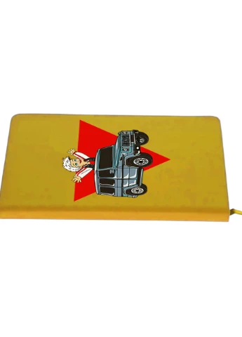Блокнот А5 блогер Влад Папір А4 (blogger Vlad A4) Жовтий (92228-2618-SY) MobiPrint (257325981)