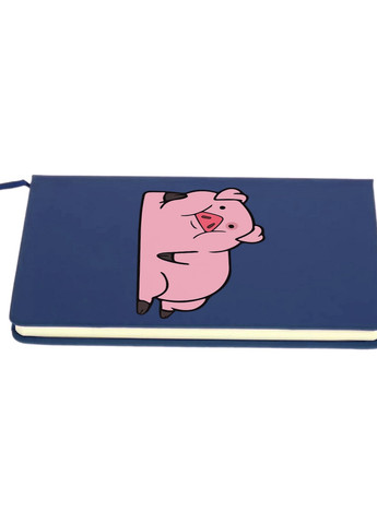 Блокнот А5 Пухля Гравіті Фолз (Waddles Gravity Falls) Темно-синій (92228-2626-NB) MobiPrint (257321647)