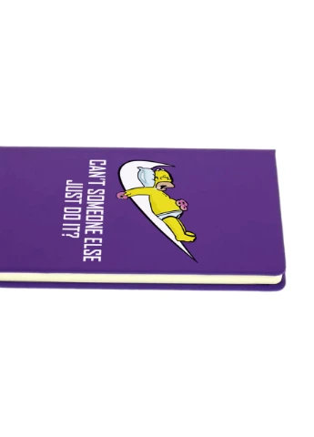 Блокнот А5 Гомер Сімпсони Фіолетовий (92228-2043-PU) MobiPrint (257323965)