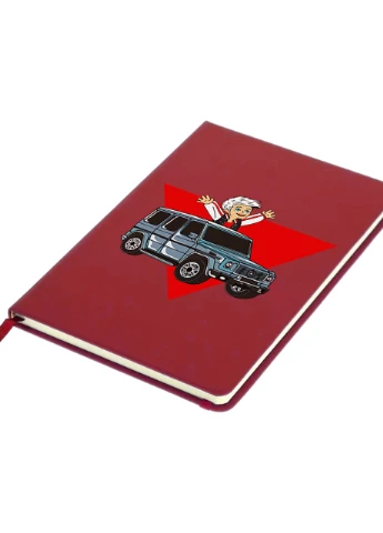 Блокнот А5 блогер Влад Бумага А4 (blogger Vlad A4) Красный (92228-2618-RD) MobiPrint (257328601)