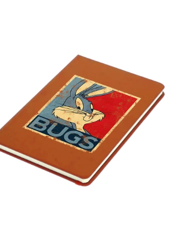 Блокнот А5 Багз Банні Луні Тюнз (Bugs Bunny Looney Tunes) Помаранчевий (92228-2879-OG) MobiPrint (257327125)