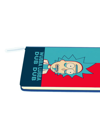 Блокнот А5 Рік та Морті (Rick and Morty) Світло-блакитний (92228-2689-SK) MobiPrint (257329089)