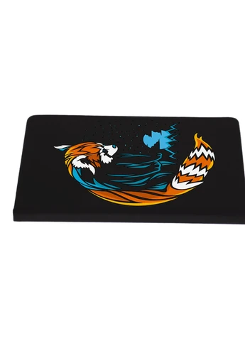 Блокнот А5 Акварельний Єнот Чорний (92228-2050-BK) MobiPrint (257328219)