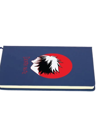 Блокнот А5 Ел Лоулайт Зошит смерті (Death Note) Темно-синій (92228-2653-NB) MobiPrint (257328695)