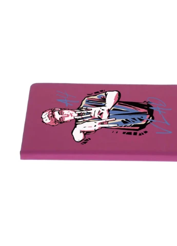 Блокнот А5 блогер Влад Бумага А4 (blogger Vlad A4) Малиновый (92228-2621-FU) MobiPrint (257328014)
