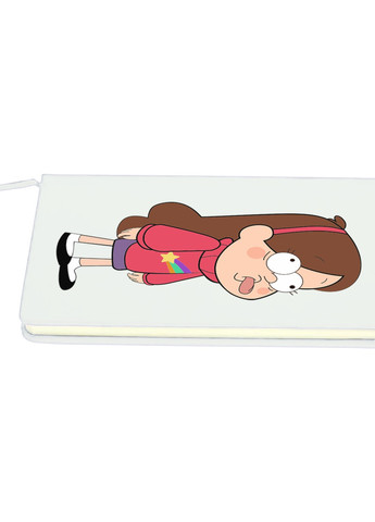 Блокнот А5 Мейбл Пайнс Гравіті Фолз (Mabel Pines Gravity Falls) Білий (92228-2625-WT) MobiPrint (257322673)