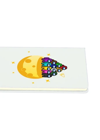 Блокнот А5 Амонг Ас (Among Us) Белый (92228-2584-WT) MobiPrint (257326178)