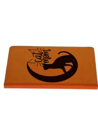 Блокнот А5 Cat Mom Оранжевый (92228-2845-OG) MobiPrint (257323336)