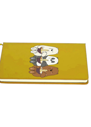 Блокнот А5 Вся правда о медведях (We Bare Bears) Желтый (92228-2897-SY) MobiPrint (257322293)