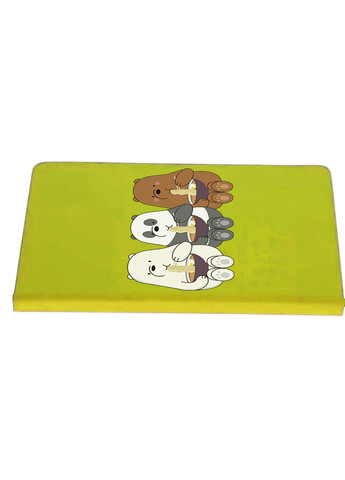 Блокнот А5 Вся правда про ведмедів (We Bare Bears) Салатовий (92228-2897-LM) MobiPrint (257323829)