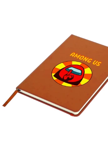 Блокнот А5 Амонг Ас (Among Us) Помаранчевий (92228-2412-OG) MobiPrint (257323914)