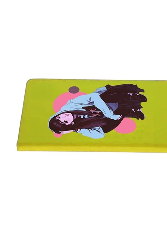 Блокнот А5 Девушка (Girl) Салатовый (92228-2836-LM) MobiPrint (257321895)