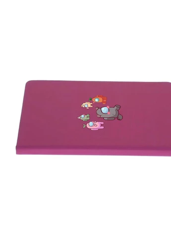 Блокнот А5 Амонг Ас (Among Us) Малиновий (92228-2407-FU) MobiPrint (257327724)