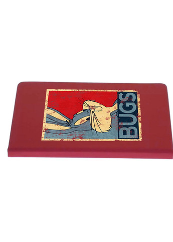 Блокнот А5 Багз Банні Луні Тюнз (Bugs Bunny Looney Tunes) Червоний (92228-2879-RD) MobiPrint (257327220)