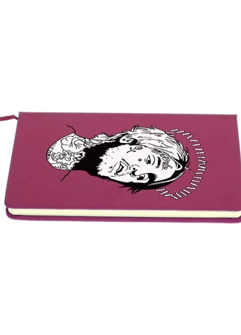 Блокнот А5 Лил Пип (Lil Peep) Малиновый (92228-2634-FU) MobiPrint (257328379)