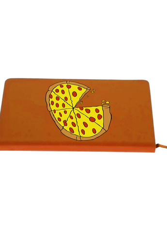 Блокнот А5 Пицца Оранжевый (92228-2078-OG) MobiPrint (257328316)