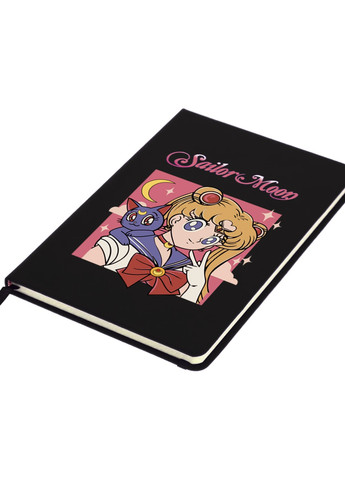 Блокнот А5 Сейлор Мун (Sailor Moon) Черный (92228-2659-BK) MobiPrint (257327452)