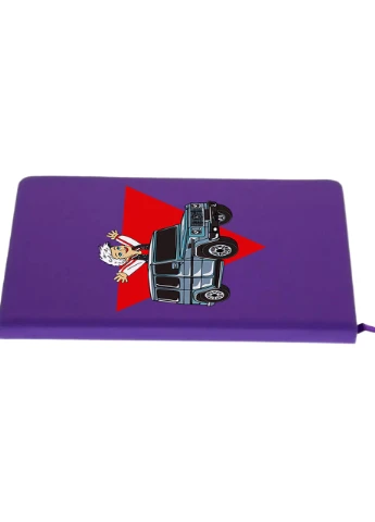 Блокнот А5 блогер Влад Бумага А4 (blogger Vlad A4) Фиолетовый (92228-2618-PU) MobiPrint (257324964)