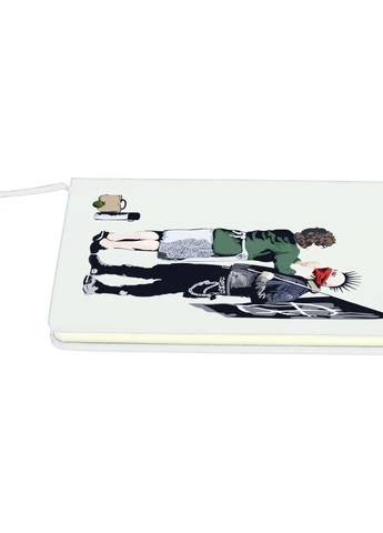 Блокнот А5 Турбота Білий (92228-2054-WT) MobiPrint (257324989)