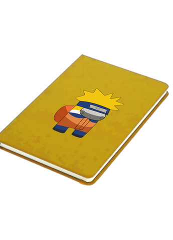 Блокнот А5 Амонг Ас Наруто (Naruto Among us) Жовтий (92228-2424-SY) MobiPrint (257324509)
