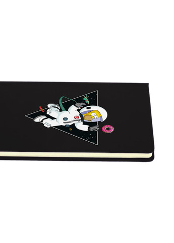 Блокнот А5 Гомер Сімпсони Чорний (92228-2044-BK) MobiPrint (257327263)