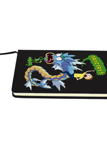 Блокнот А5 Рик и Морти Черный (92228-2083-BK) MobiPrint (257322844)