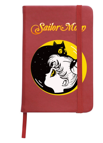 Блокнот А5 Сейлор Мун (Sailor Moon) Красный (92228-2660-RD) MobiPrint (257327743)