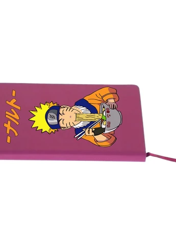 Блокнот А5 Наруто Узумакі (Naruto Uzumaki) Малиновий (92228-2818-FU) MobiPrint (257328801)