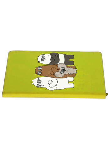 Блокнот А5 Вся правда о медведях (We Bare Bears) Салатовый (92228-2892-LM) MobiPrint (257326051)