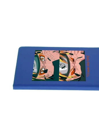 Блокнот А5 Наруто Узумаки (Naruto Uzumaki) Светло-голубой (92228-2816-SK) MobiPrint (257326330)