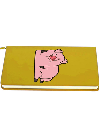 Блокнот А5 Пухля Гравіті Фолз (Waddles Gravity Falls) Жовтий (92228-2626-SY) MobiPrint (257323442)